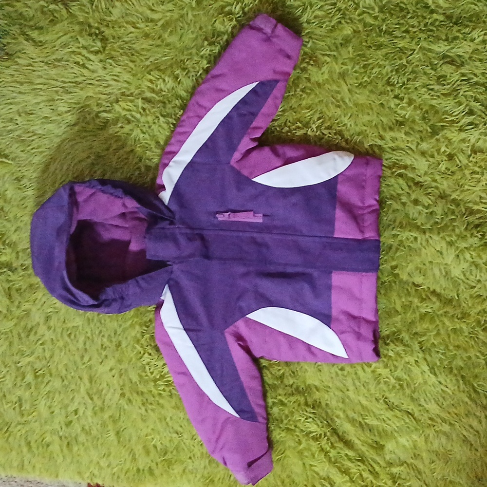 WONDER KIDS Girls hooded Coat Jacket‎ Purple Size 12 Month